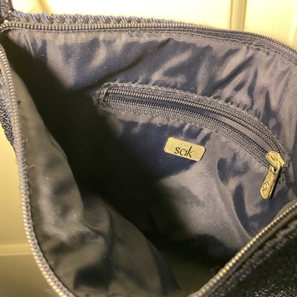 The SAK purse dark navy 8x10, shoulder bag - Picture 7 of 10